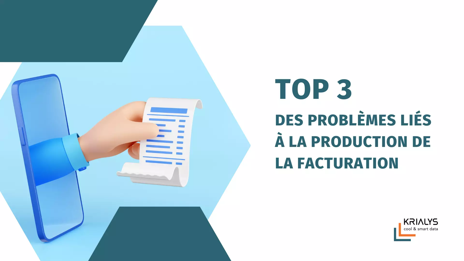 3 problèmes liés à la production de la facturation